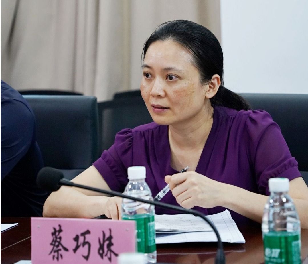 团省委组织部副部长蔡巧妹到校调研指导共青团工作